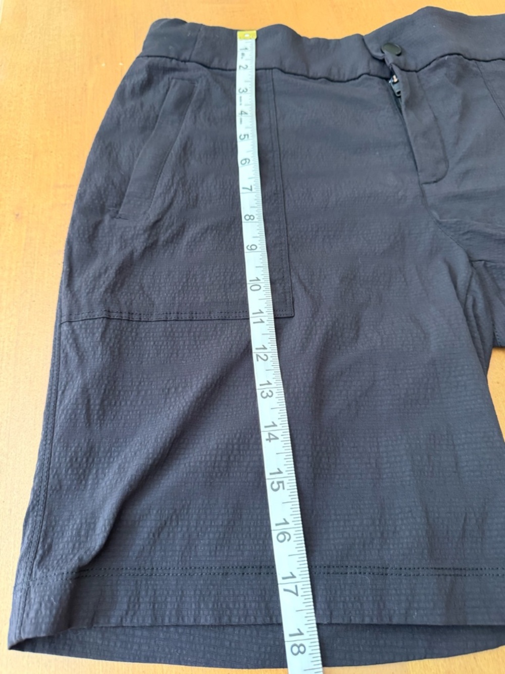 Athleta Black Nylon Spandex Utility Shorts Trail Hike Athleisure - Picture 6 of 10